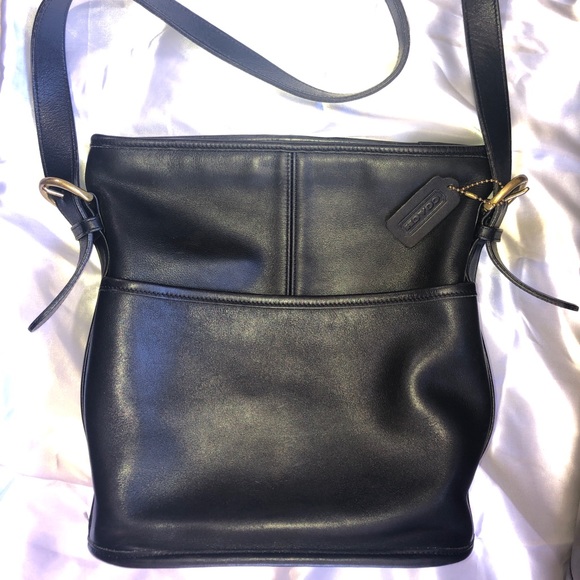 Vintage COACH purse unlined soho bleecker bucket - Picture 2 of 4